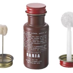 HDPE Plastic Dauber Bottles with Metal Screw Cap